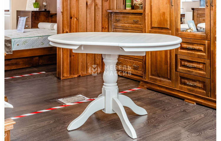 Стол Манчестер (белая эмаль)