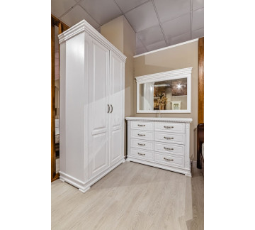 Шкаф 2-створчатый Шеффлера I (белая эмаль) Шкаф 2-створчатый Шеффлера I (белая эмаль)