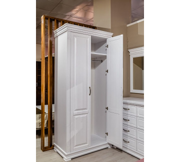 Шкаф 2-створчатый Шеффлера I (белая эмаль) Шкаф 2-створчатый Шеффлера I (белая эмаль)